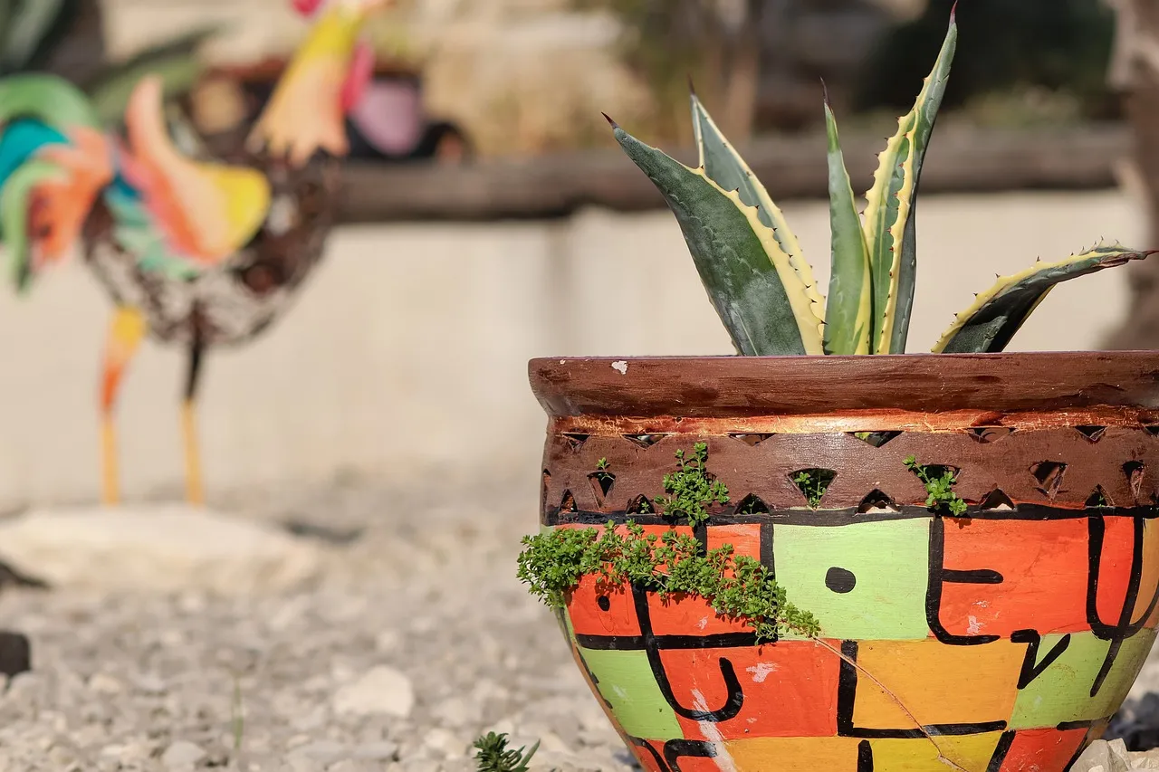 DIY Painted Flower Pots